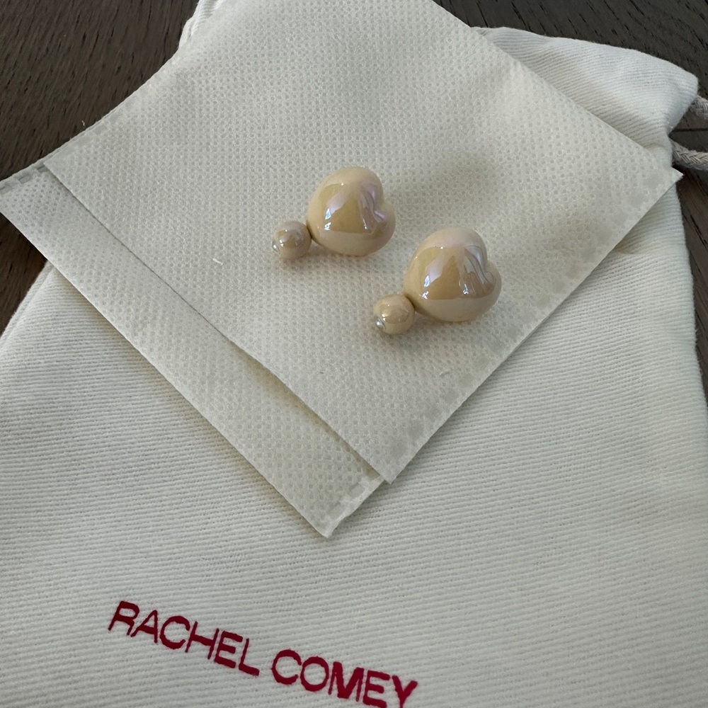 NWT Rachel Comey Ai Cream Earrings